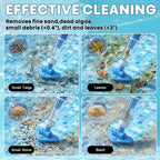 Cordless 3-in-1 Pool Vacuum Cleaner Pro – Powerful Rechargeable Cleaning for Pools, Spas & Hot Tubs