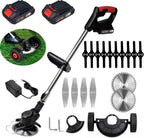 Adjustable Cordless 3-in-1 Weed Cutter — Trim, Edge & Mow with Ease