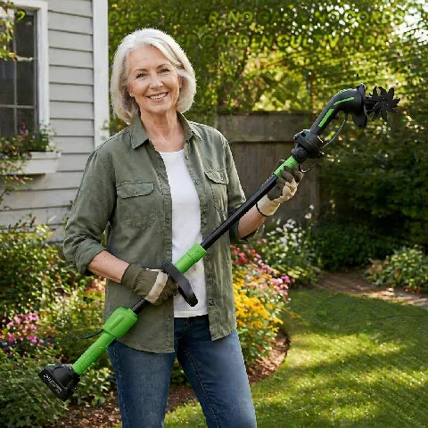 nebultool 2-in-1 Cordless Tiller Cultivator with Extension Pole review