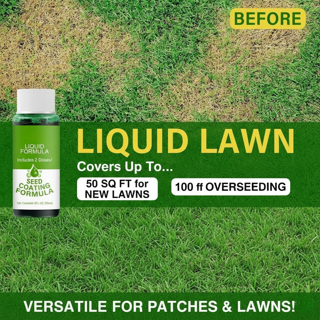 Liquid Lawn Seeding Spray System — Fast, Easy Green Grass Growth - NebulTool