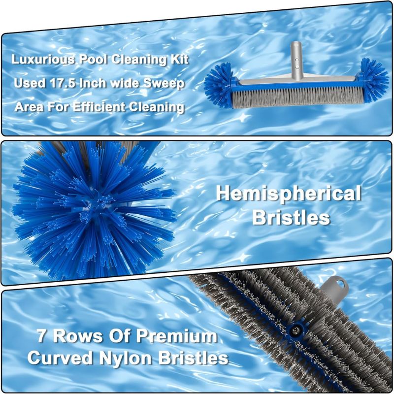 Pool Cleaning Kit – Complete Deep Cleaning System for Pools, Spas & Hot Tubs