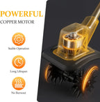 High-Speed 270RPM Rototiller with Dual 21V Batteries for Efficient Soil Cultivation