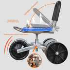 Ergonomic 360° Rotating Gardening Seat with Adjustable Height - NebulTool