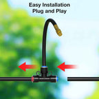 Flexible 360° Drip Irrigation Kit — Smart Watering for Every Garden