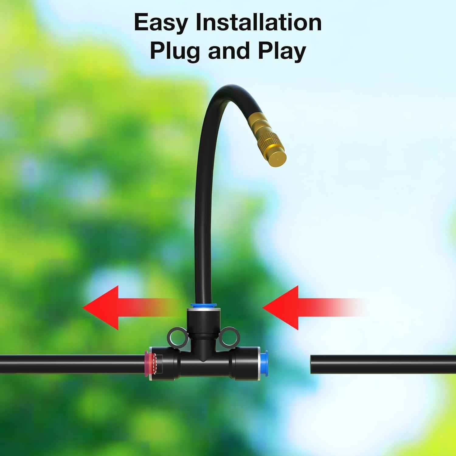 Flexible 360° Drip Irrigation Kit — Smart Watering for Every Garden
