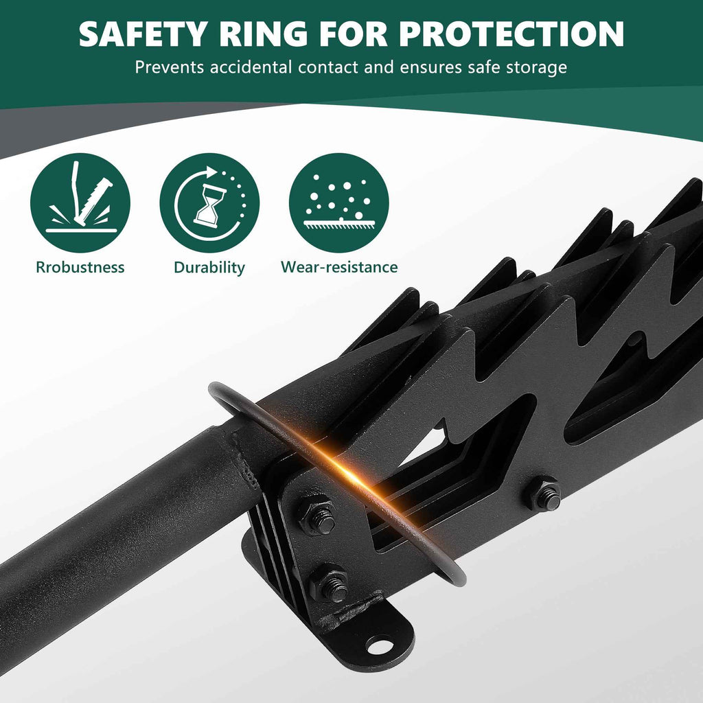 Heavy-Duty Wall Mounted Firewood & Kindling Splitter – Effortless Splitting, Safer Than an Axe