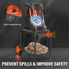 High-Efficiency Mulching Machine with 50L Safety Collection Bin