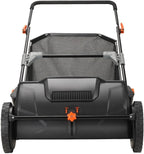 21-Inch Lawn Sweeper with 3.5 cu ft Collection Bag