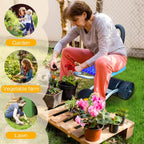 Ergonomic 360° Rotating Gardening Seat with Adjustable Height - NebulTool