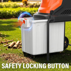 High-Efficiency Mulching Machine with 50L Safety Collection Bin