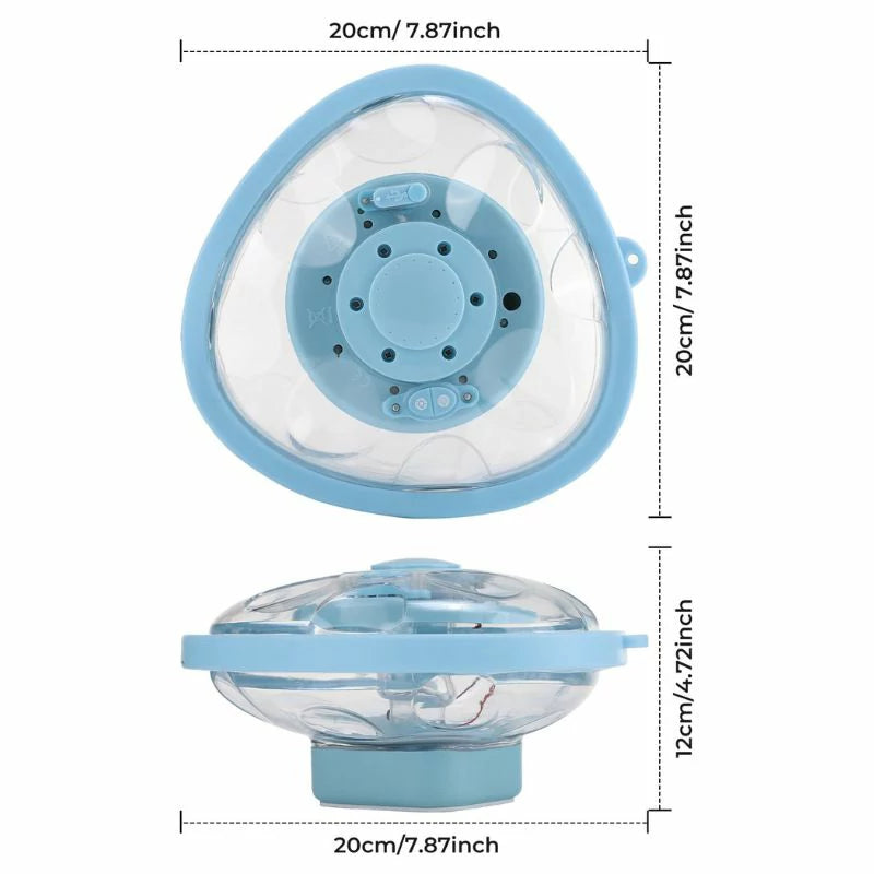 Floating Pool Fountain – Remote Control LED Water Fountain for Pools & Backyard Parties