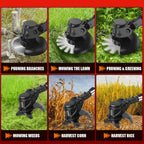 Adjustable Cordless 3-in-1 Weed Cutter — Trim, Edge & Mow with Ease