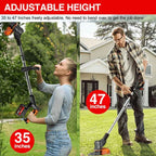 Adjustable Cordless 3-in-1 Weed Cutter — Trim, Edge & Mow with Ease