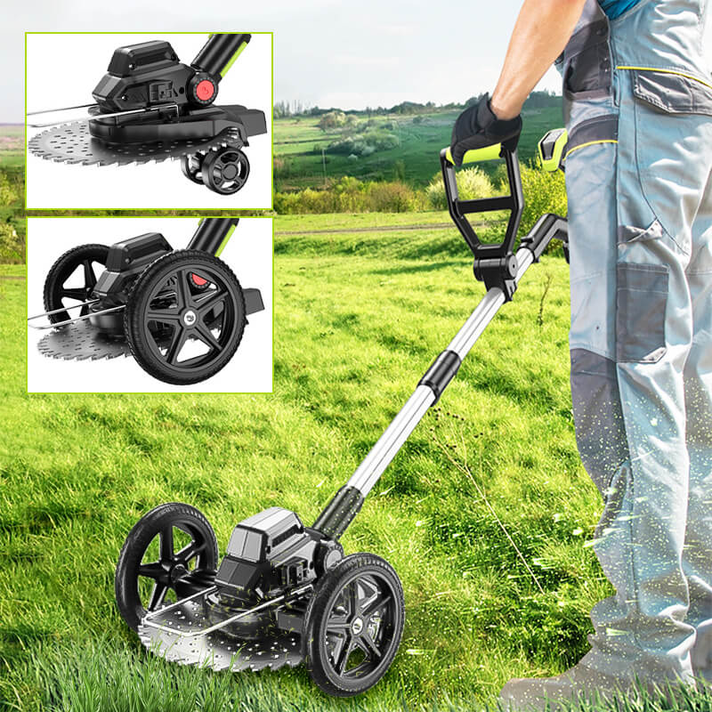 NebulTool Cordless Lawn Trimmer 4-in-1 Weed Eater with Dual Battery for Garden Yard Weed Removal
