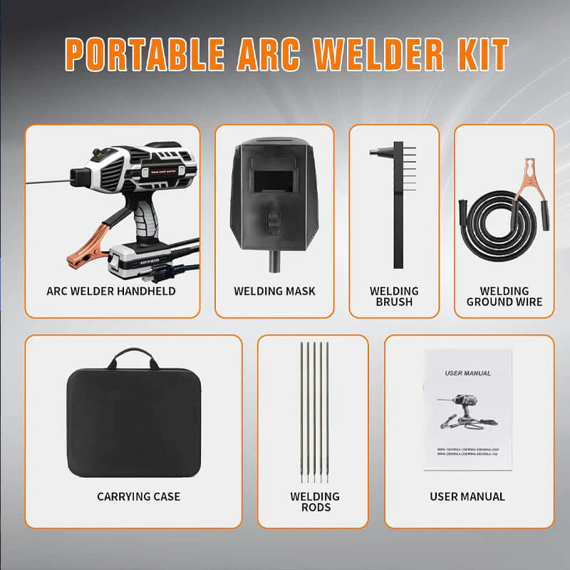 Handheld Welder Kit – Portable ARC Welding Gun for Fast & Precise Metal Repairs Anywhere