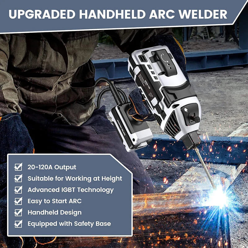 Handheld Welder Kit – Portable ARC Welding Gun for Fast & Precise Metal Repairs Anywhere
