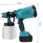Cordless High-Pressure Paint Spray Gun with Dual Batteries – Fast & Even Finish