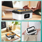 Rechargeable Portable Food Warmer for Work, Travel & Outdoor Meals