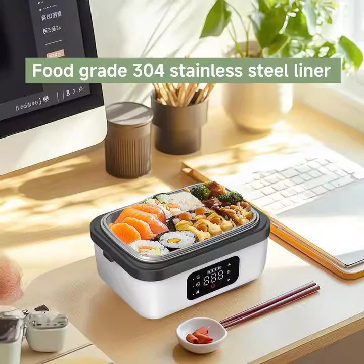 Rechargeable Portable Food Warmer for Work, Travel & Outdoor Meals