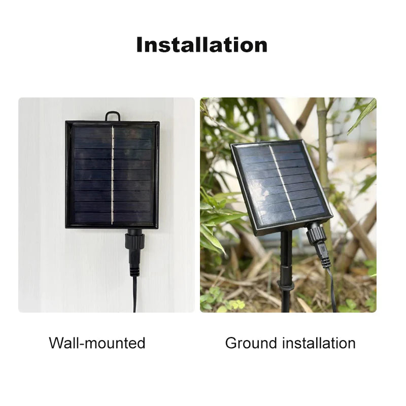 Solar Pool Fountain with LED Light Show for Pool Cooling & Outdoor Decoration