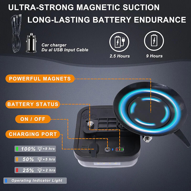 Wireless Trailer Lights – Bluetooth Control LED Light Kit for Safe Night Towing