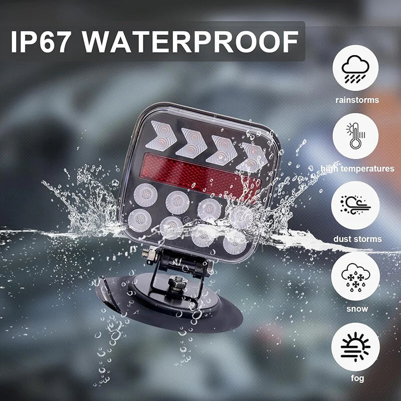 Wireless Trailer Lights – Bluetooth Control LED Light Kit for Safe Night Towing