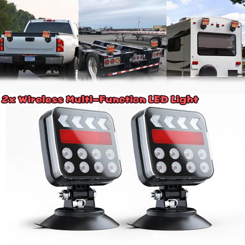 Wireless Trailer Lights – Bluetooth Control LED Light Kit for Safe Night Towing