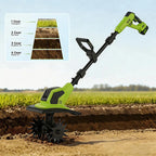 Cordless 2-in-1 Tiller Cultivator – Lightweight Power for Easy Soil Loosening & Garden Weeding