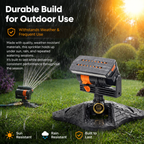 NebulTool Oscillator Sprinkler – Efficient Lawn & Garden Irrigation with Adjustable Spray Pattern