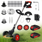 Adjustable Cordless 3-in-1 Weed Cutter — Trim, Edge & Mow with Ease