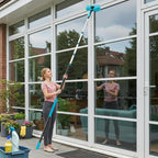 Extendable Ceiling & Cobweb Cleaning Kit with Telescopic Pole