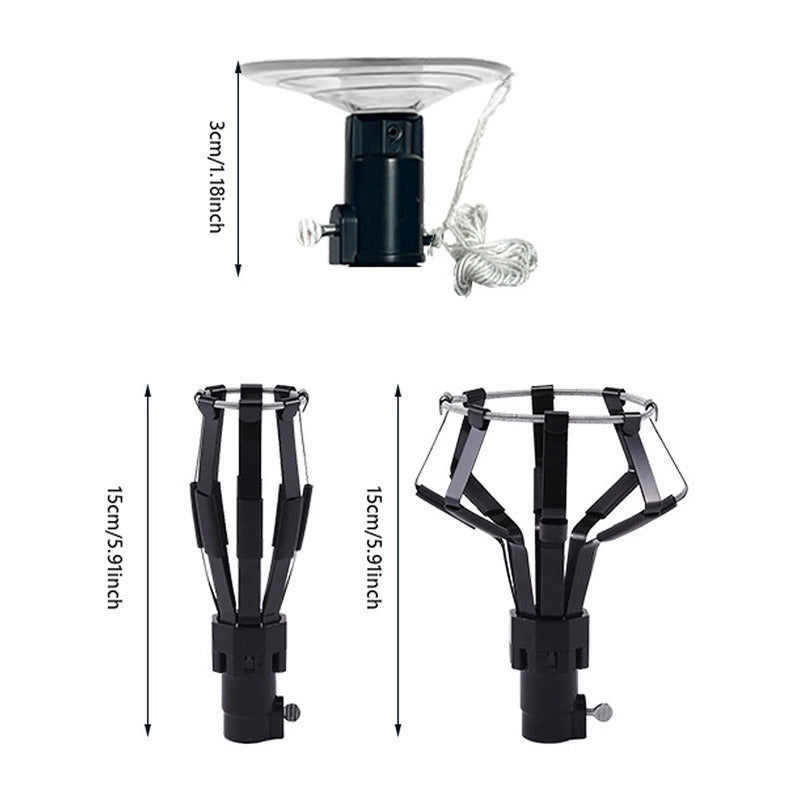 Extendable Ceiling & Cobweb Cleaning Kit with Telescopic Pole