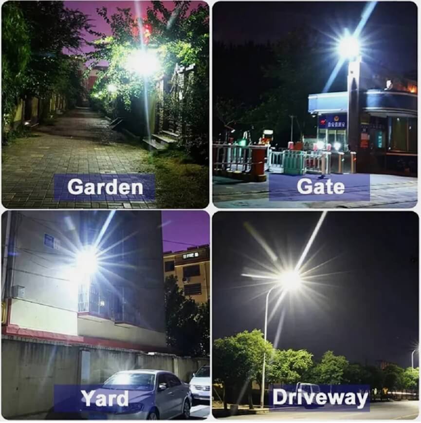 12000LM High-Power Solar Flood Light for Yard, Garage & Driveway