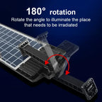 12000LM High-Power Solar Flood Light for Yard, Garage & Driveway