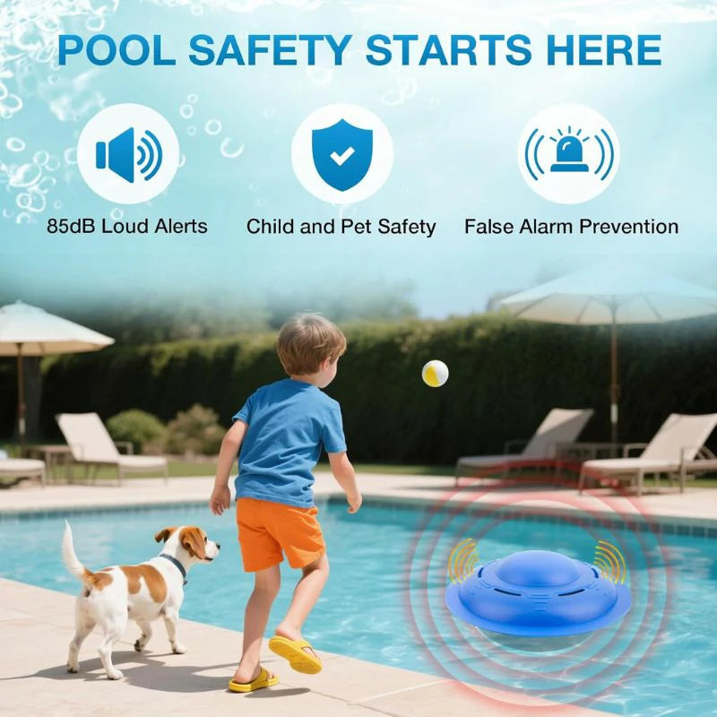 Pool Safety Alarm – Wireless Protection for Kids, Pets & All Pool Types