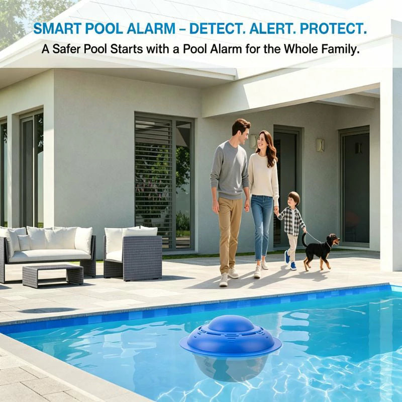 Pool Safety Alarm – Wireless Protection for Kids, Pets & All Pool Types